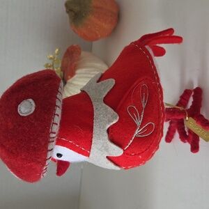 Target Christmas 2024 Capster Featherly Friends Felt Mushroom Head Bird Decor